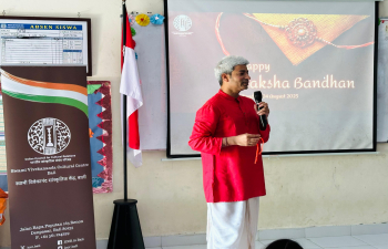 Raksha Bandhan at Saraswati Primary School Sukawati